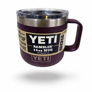 Never Been Used YETI Rambler 14oz Mug in Deep Purple